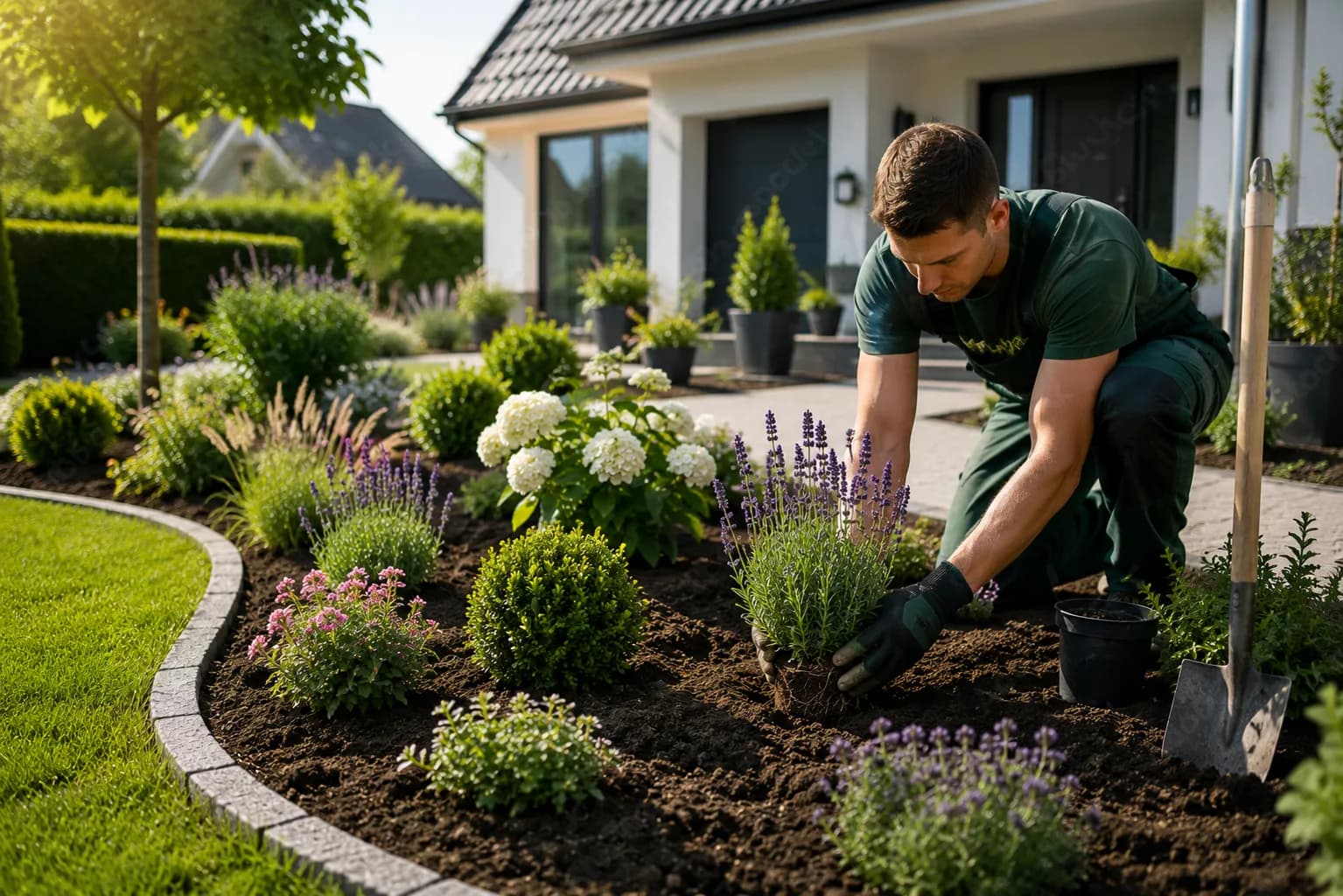 Beete anlegen und pflegen
