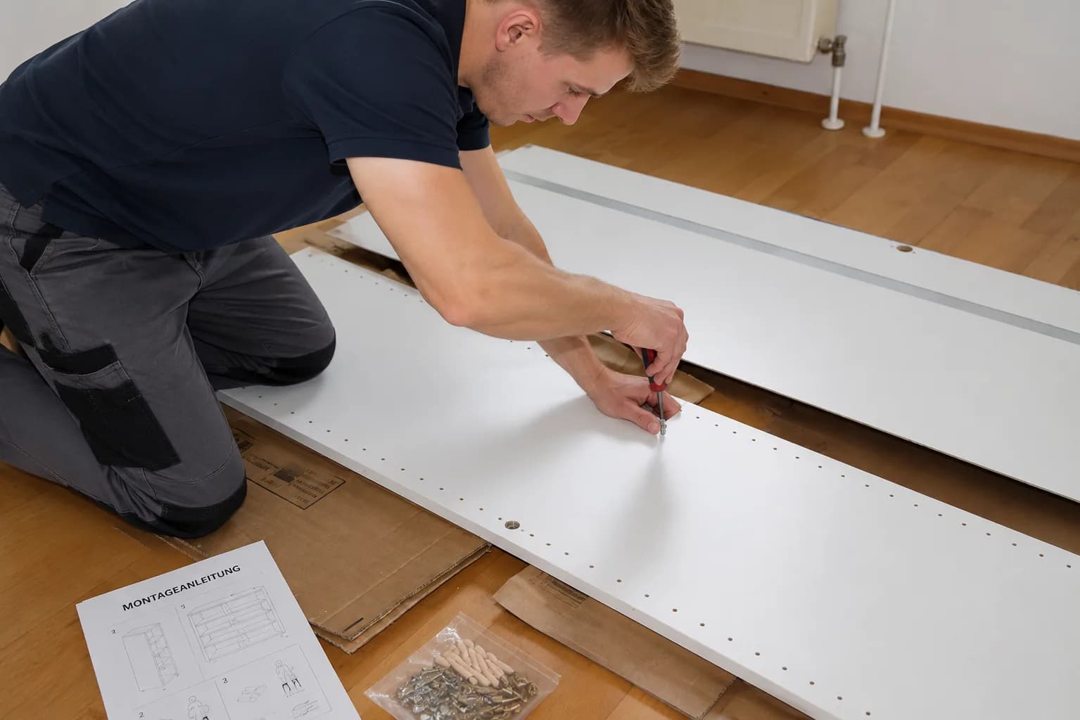 Möbelmontage und kleine Aufbauten